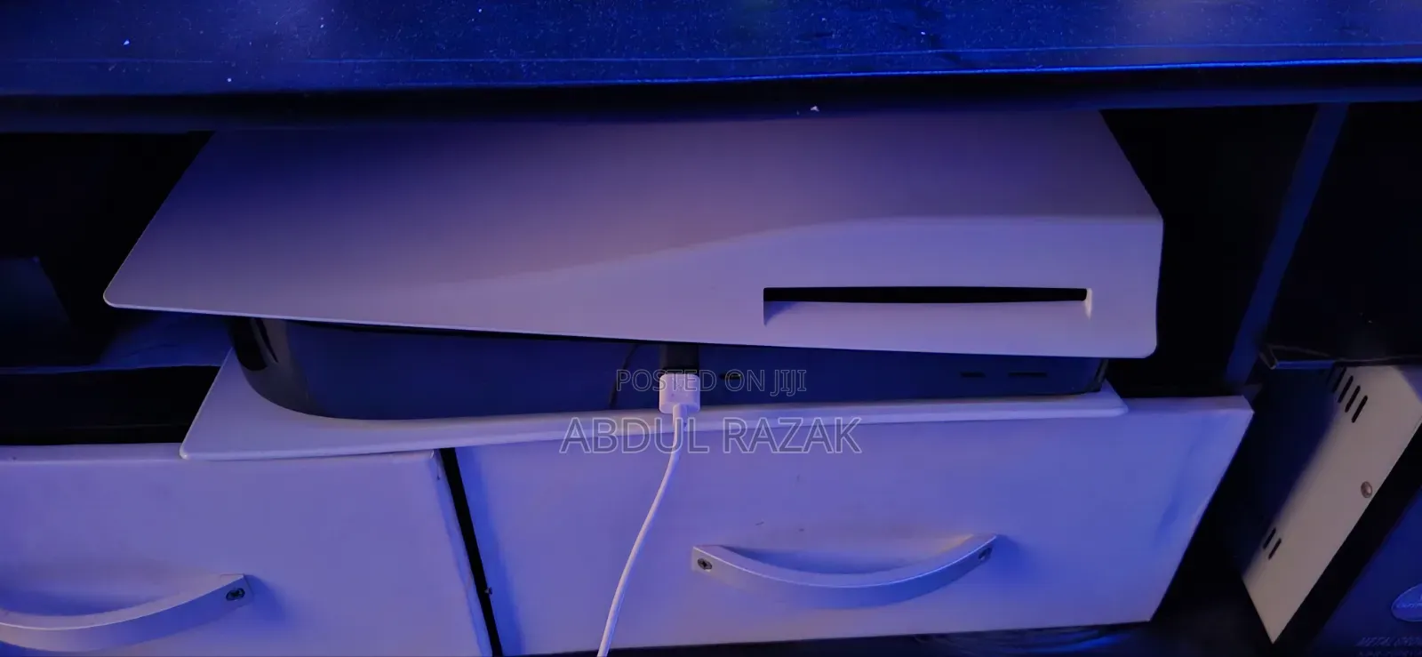 Ps5 Console With Two Controllers Plus Potable.