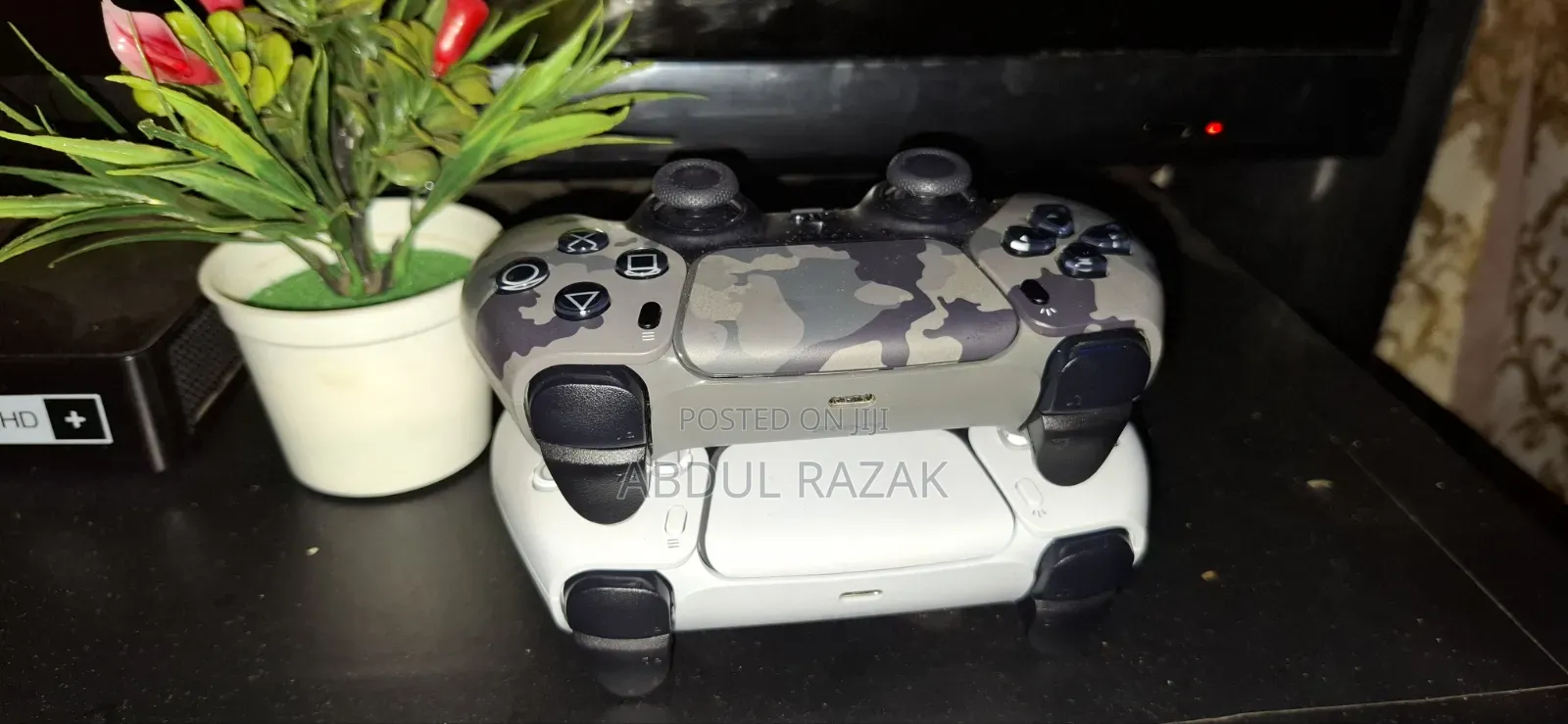 Ps5 Console With Two Controllers Plus Potable.