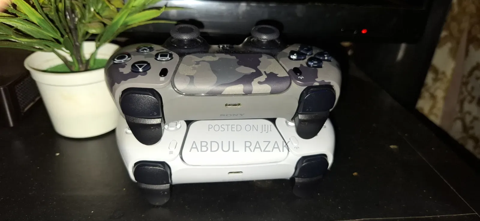 Ps5 Console With Two Controllers Plus Potable.