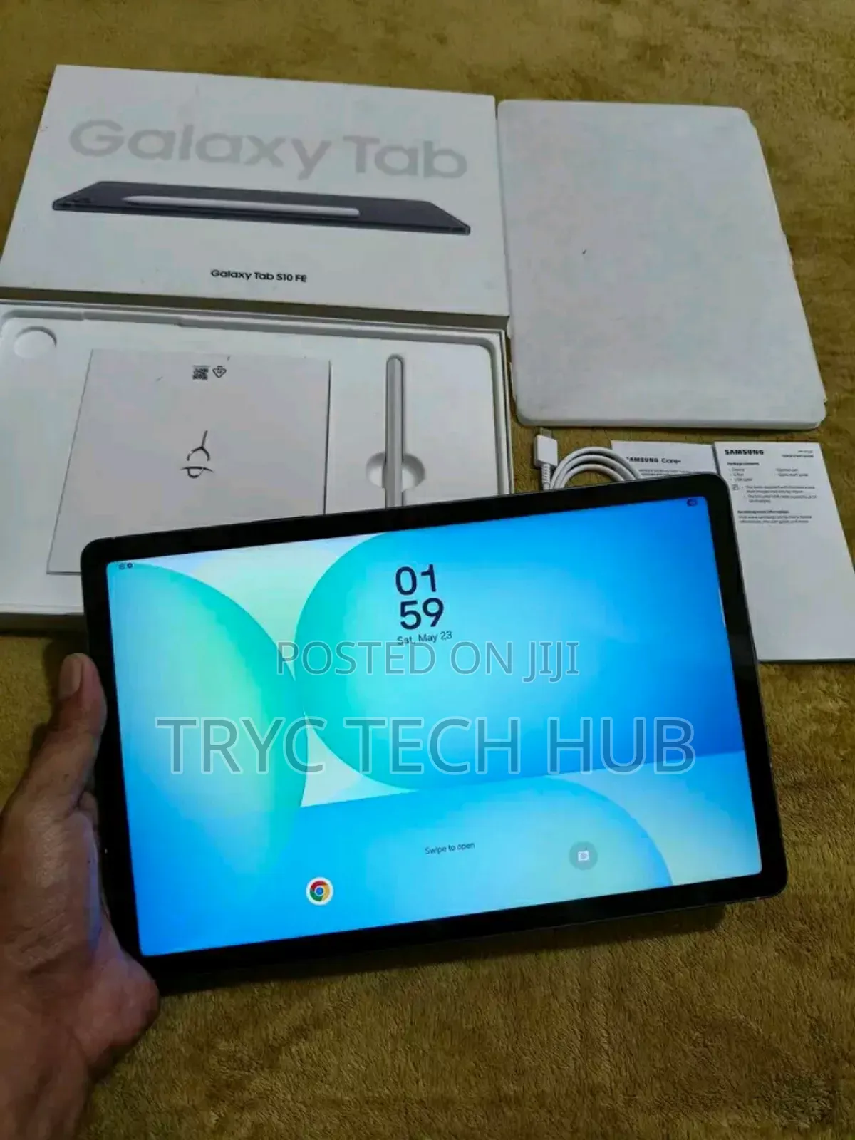 New Samsung Galaxy Tab S10 FE 256 GB Black