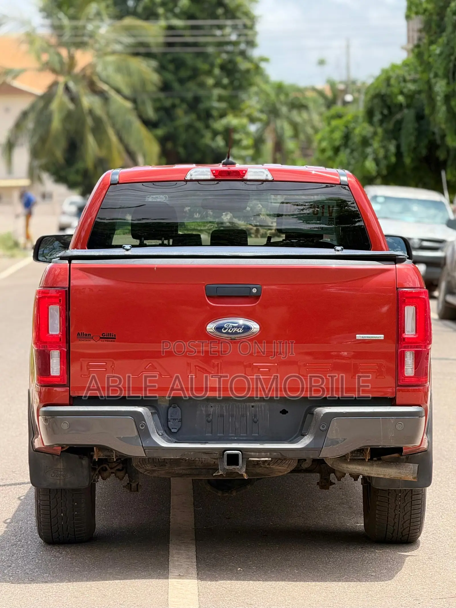 Ford Ranger XLT 4x4 SuperCab 6ft. 2019 Red