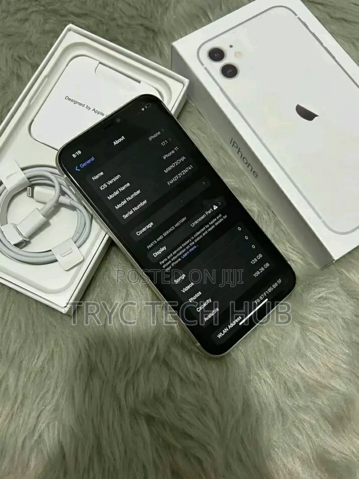 New Apple iPhone 11 128 GB White