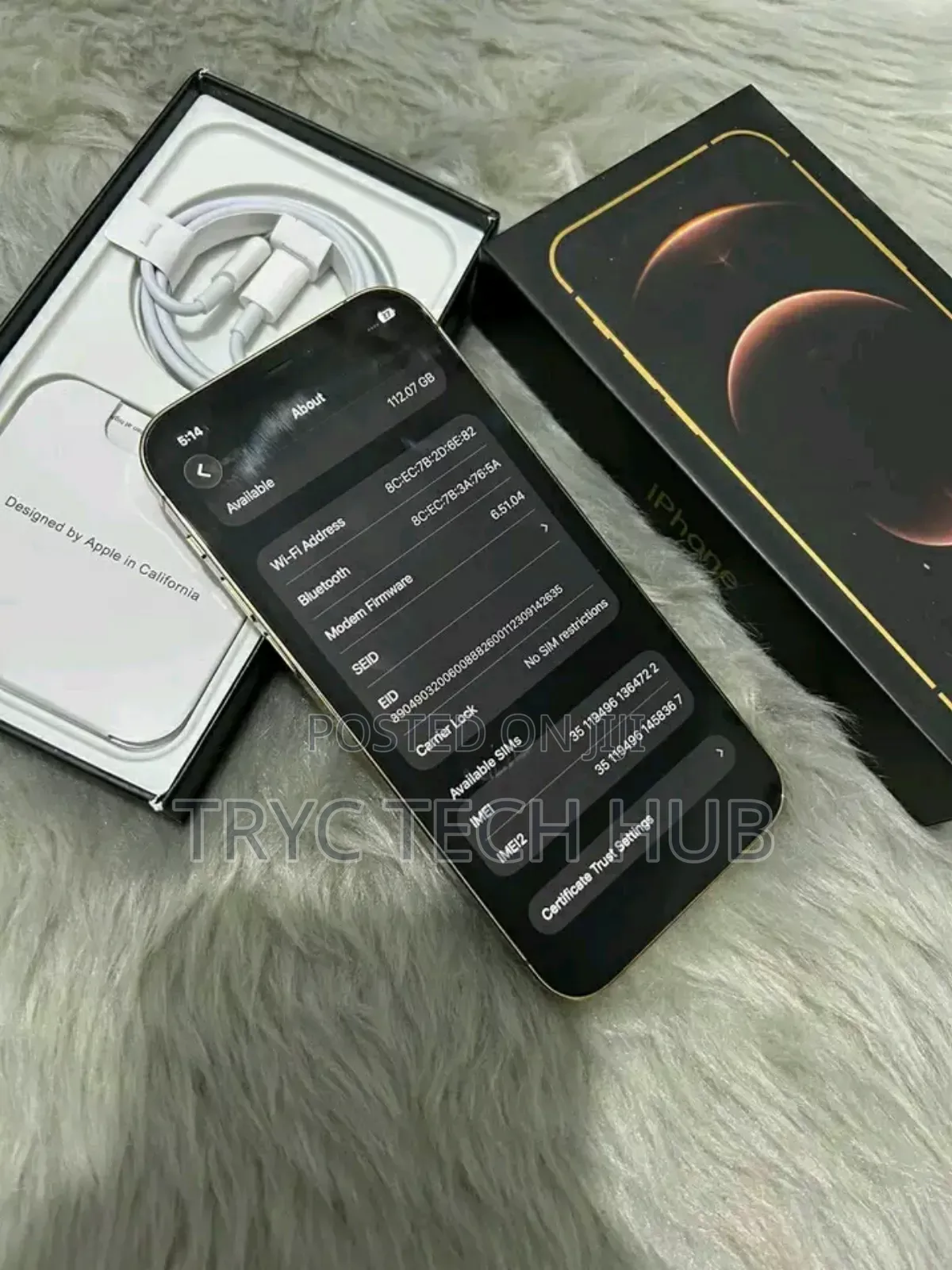 New Apple iPhone 12 Pro Max 128 GB Gold