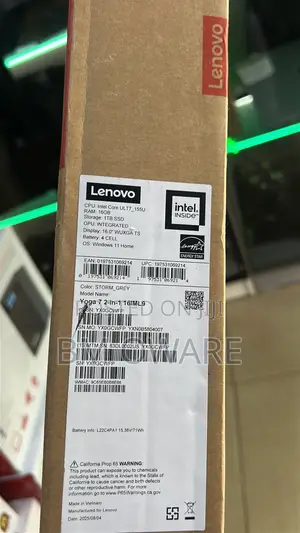 New Laptop Lenovo Yoga 7i 16GB Intel Core Ultra 7 SSD 1T