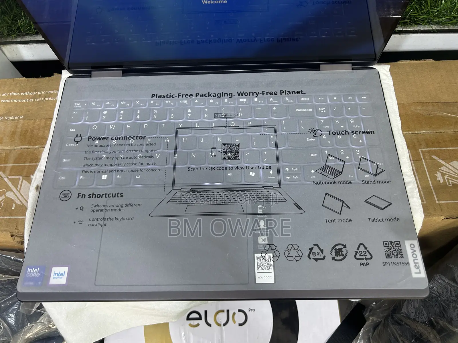 New Laptop Lenovo Yoga 7i 16GB Intel Core Ultra 7 SSD 1T