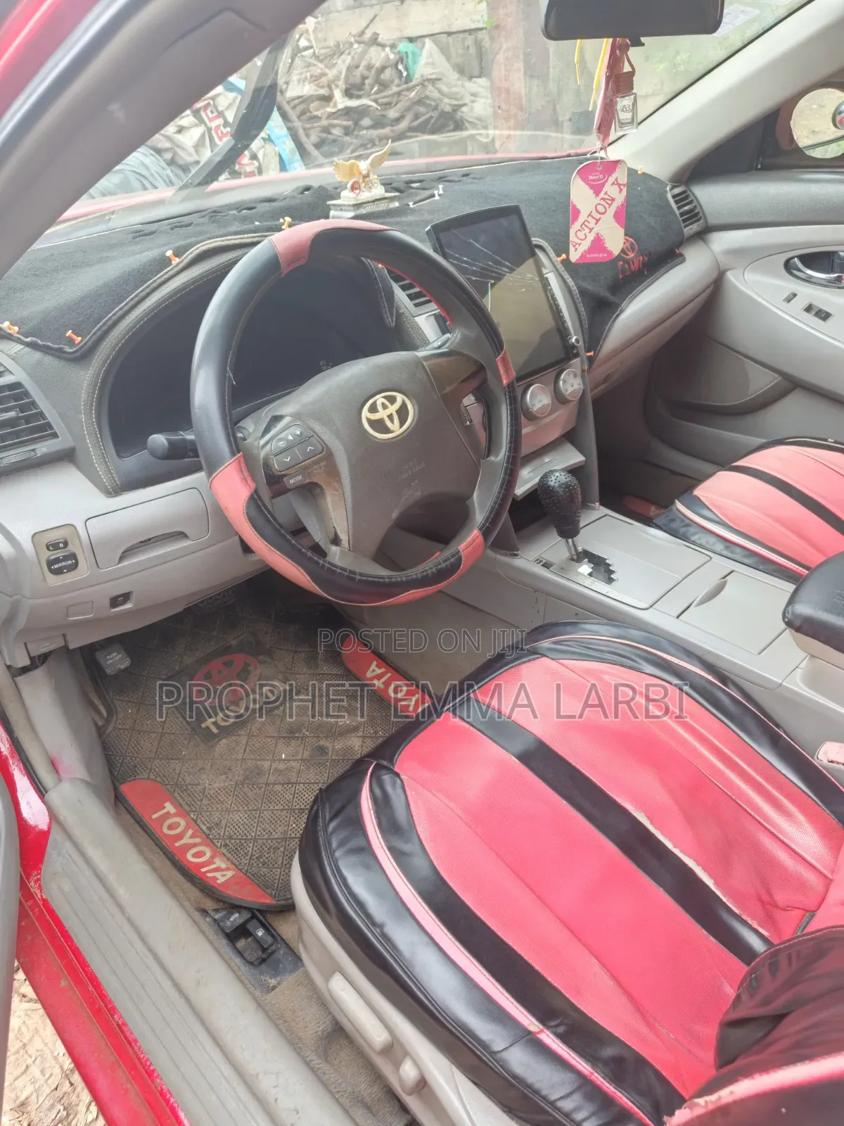 Toyota Camry Base 4dr Sedan (2.4L 4cyl 5M) 2009 Red