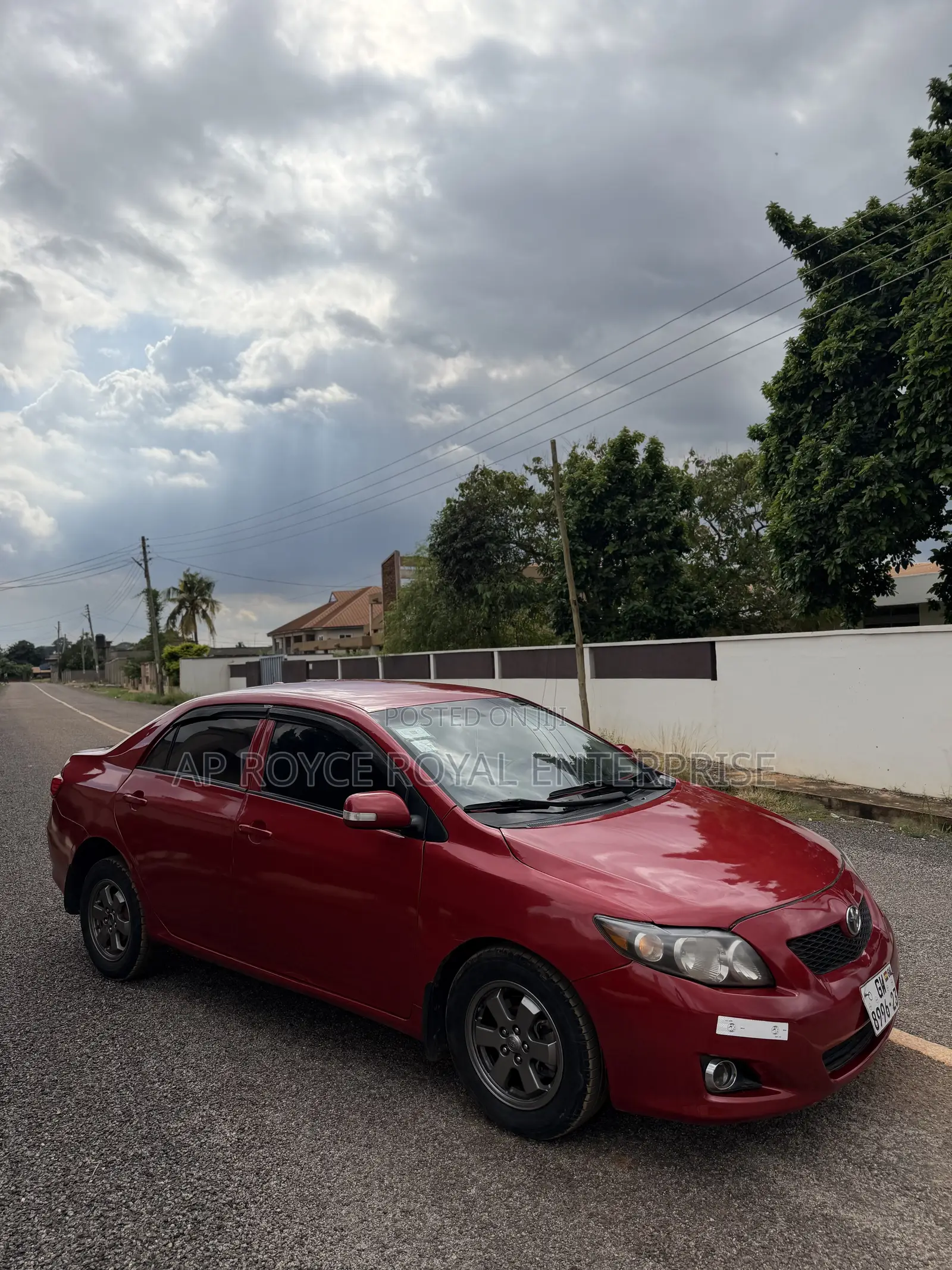 Toyota Corolla LE 4dr Sedan (1.8L 4cyl 4A) 2010 Red