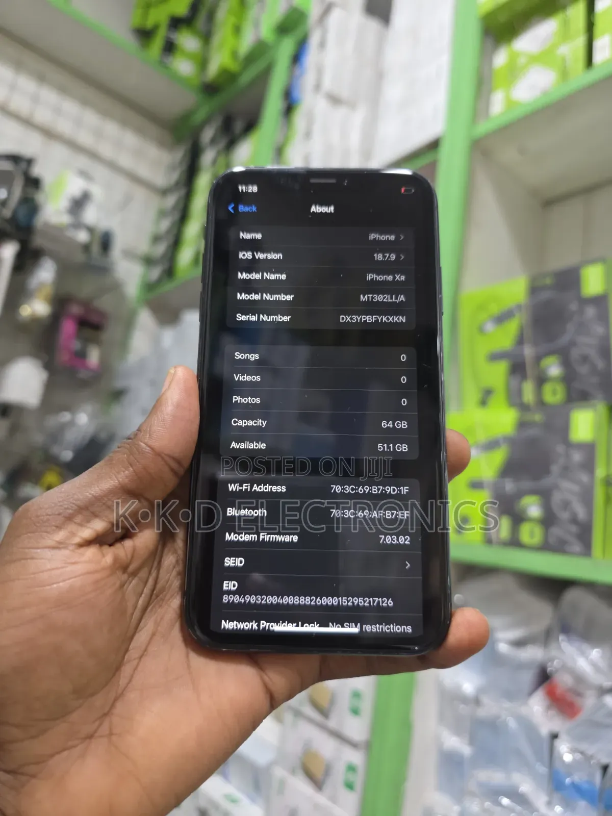 Apple iPhone XR 64 GB Black