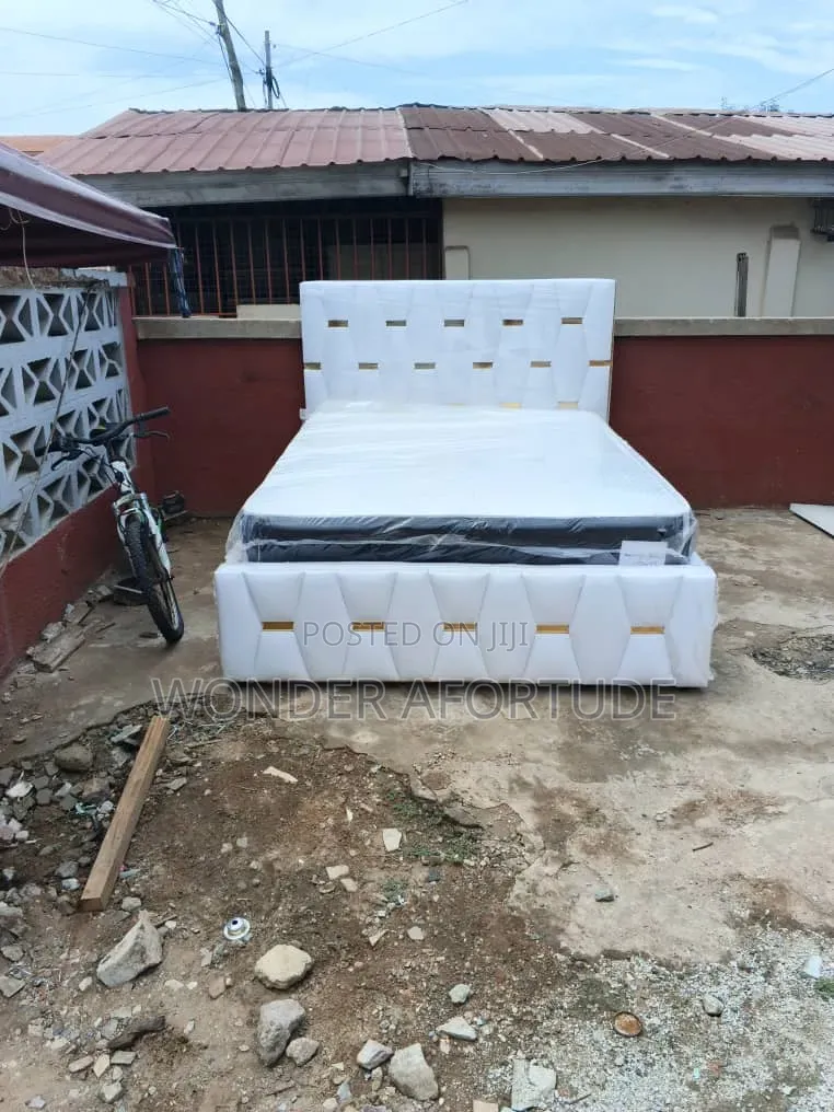 Double Bed Frame With Mattress