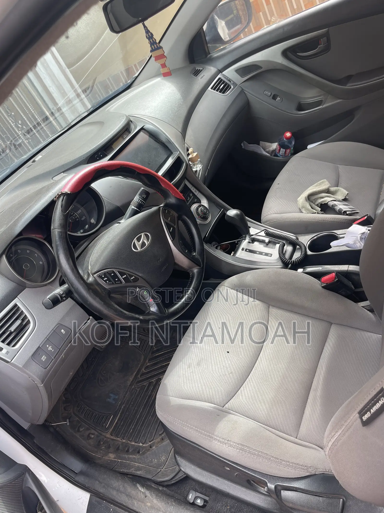 Hyundai Elantra GLS Sedan FWD (1.8L 4cyl 6M) 2013 White