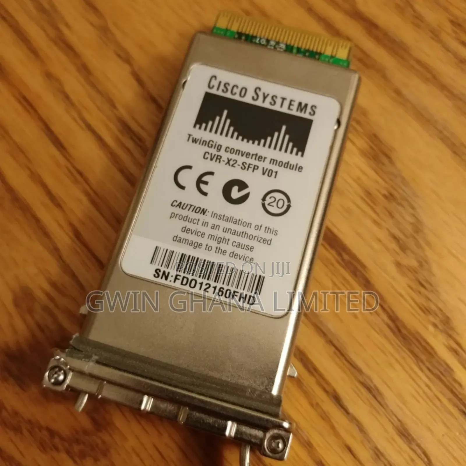 Cisco Systems CVR-X2-SFP V01 Twingig Converter Module