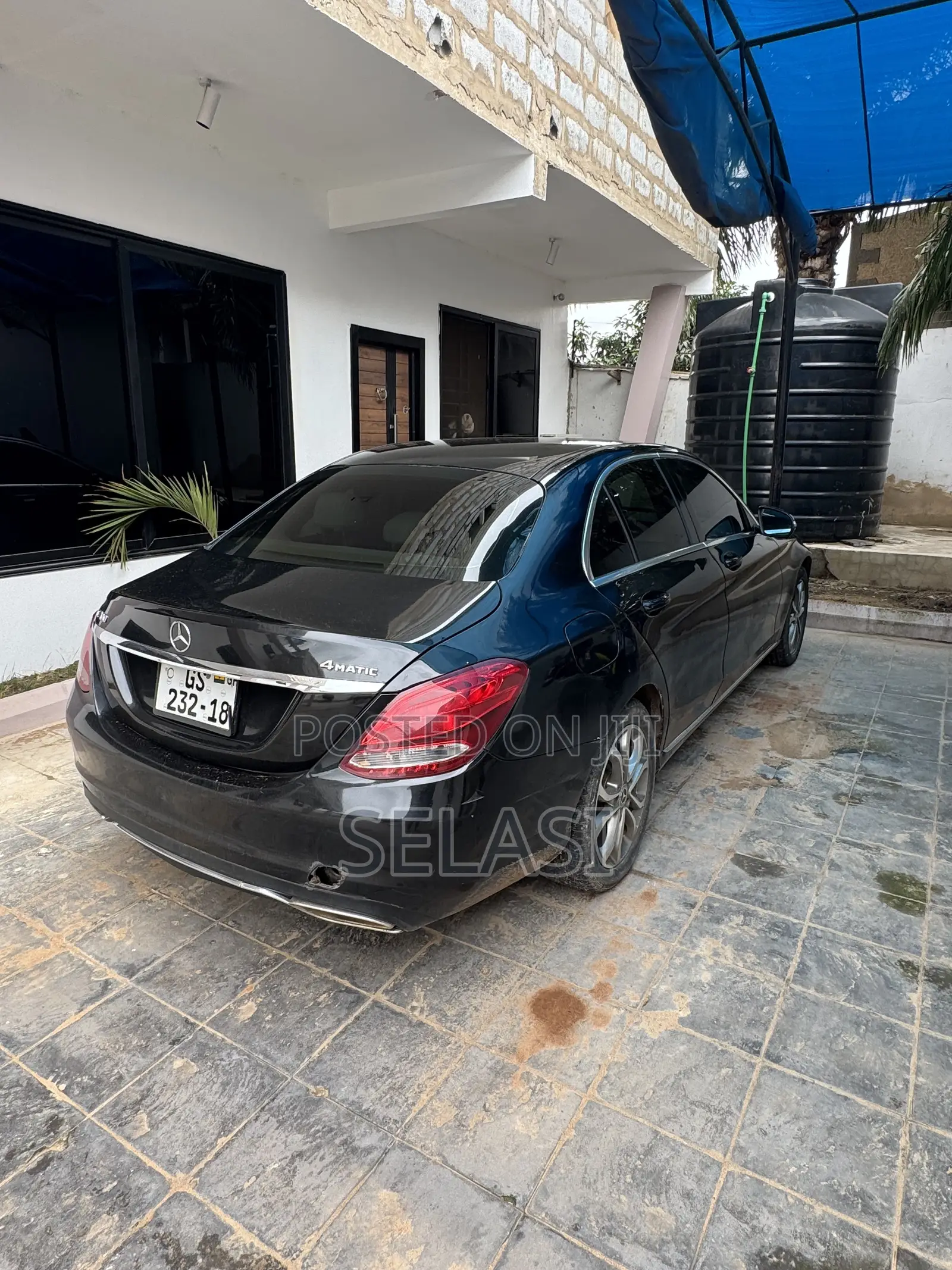 Mercedes-Benz C300 Base Sedan RWD (2.0L 4cyl 7A) 2016 Black