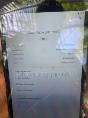 Samsung Galaxy Tab A 8.0 (2019) 32 GB Black