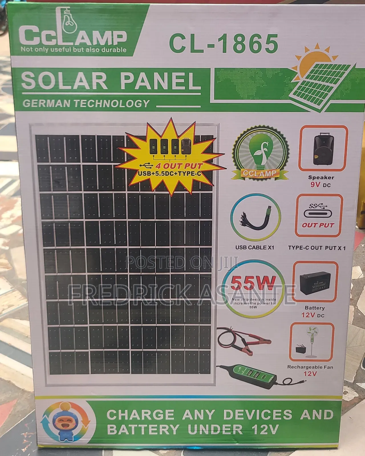 55w Solar Panel