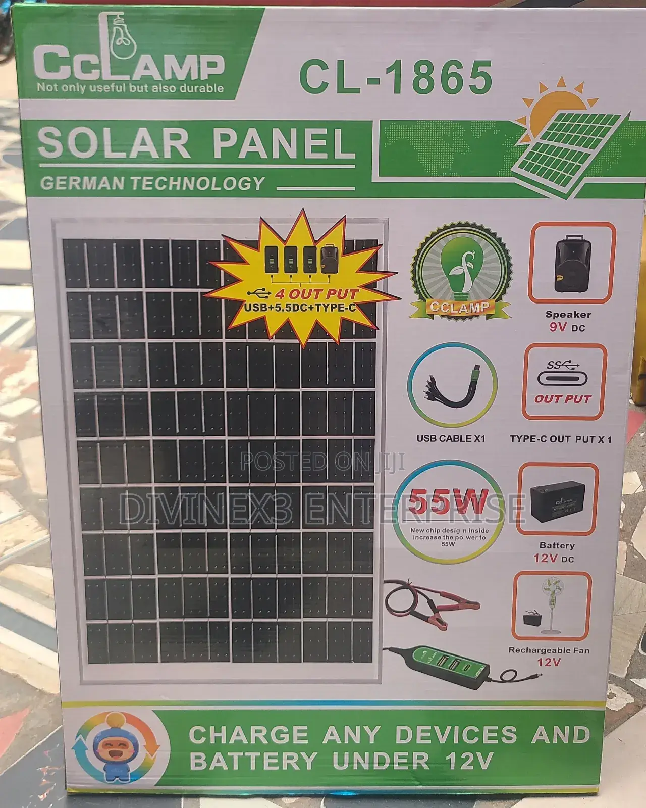 55w Solar Panel