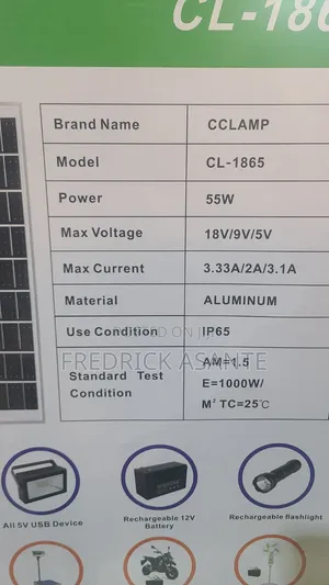 55w Solar Panel