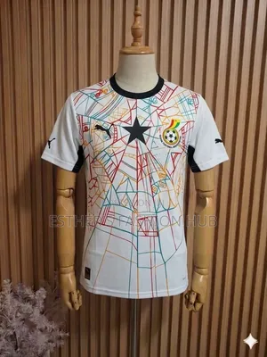 Ghana Home Jersey 2026 Spider ( Fan and Player's Version)