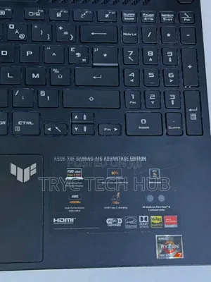 New Laptop Asus TUF Gaming A16 16GB AMD Ryzen 7 SSD 1T