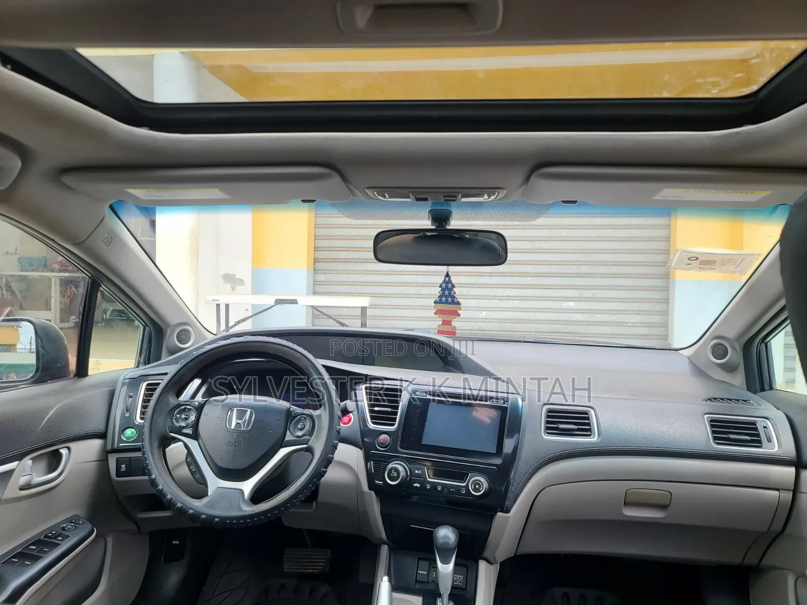 Honda Civic EX 4dr Sedan (1.8L 4cyl CVT) 2014 Gray