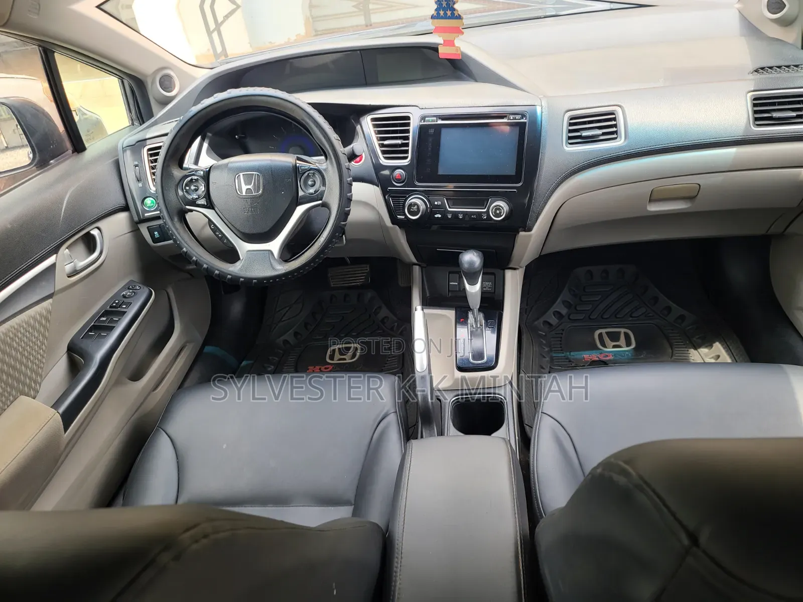 Honda Civic EX 4dr Sedan (1.8L 4cyl CVT) 2014 Gray