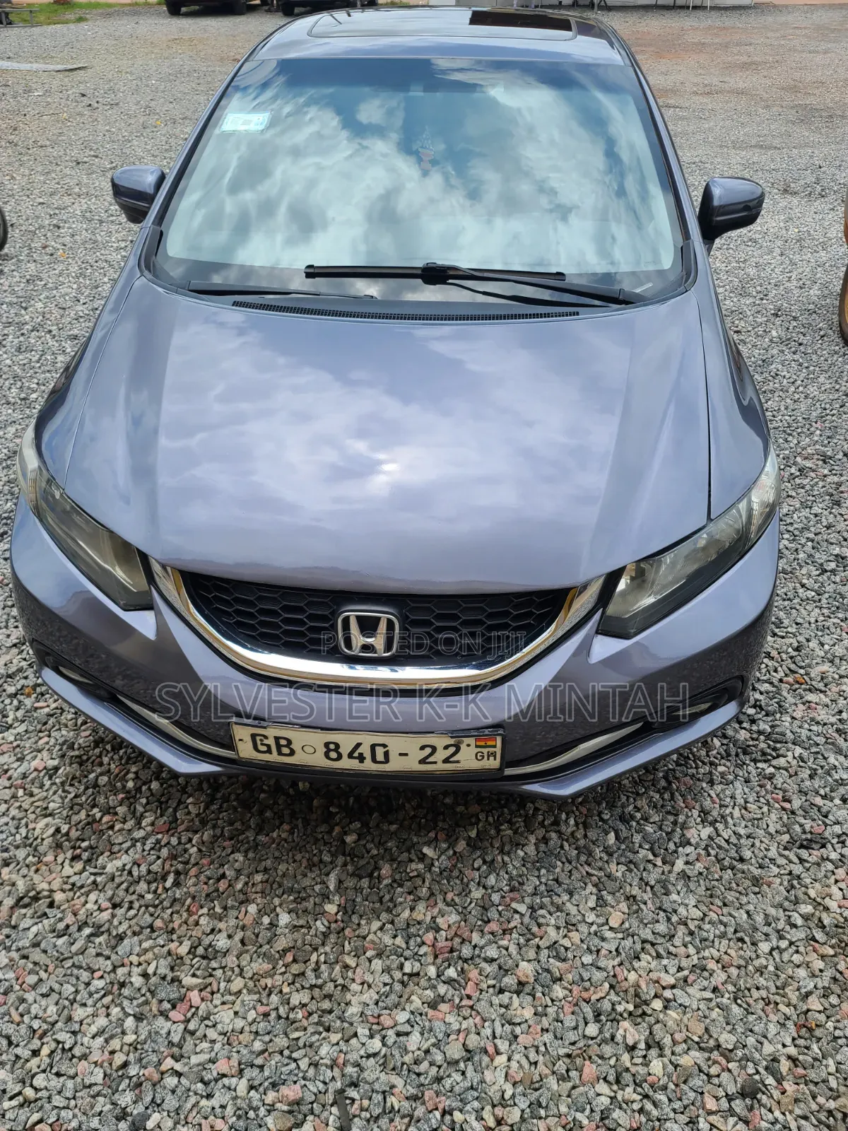 Honda Civic EX 4dr Sedan (1.8L 4cyl CVT) 2014 Gray