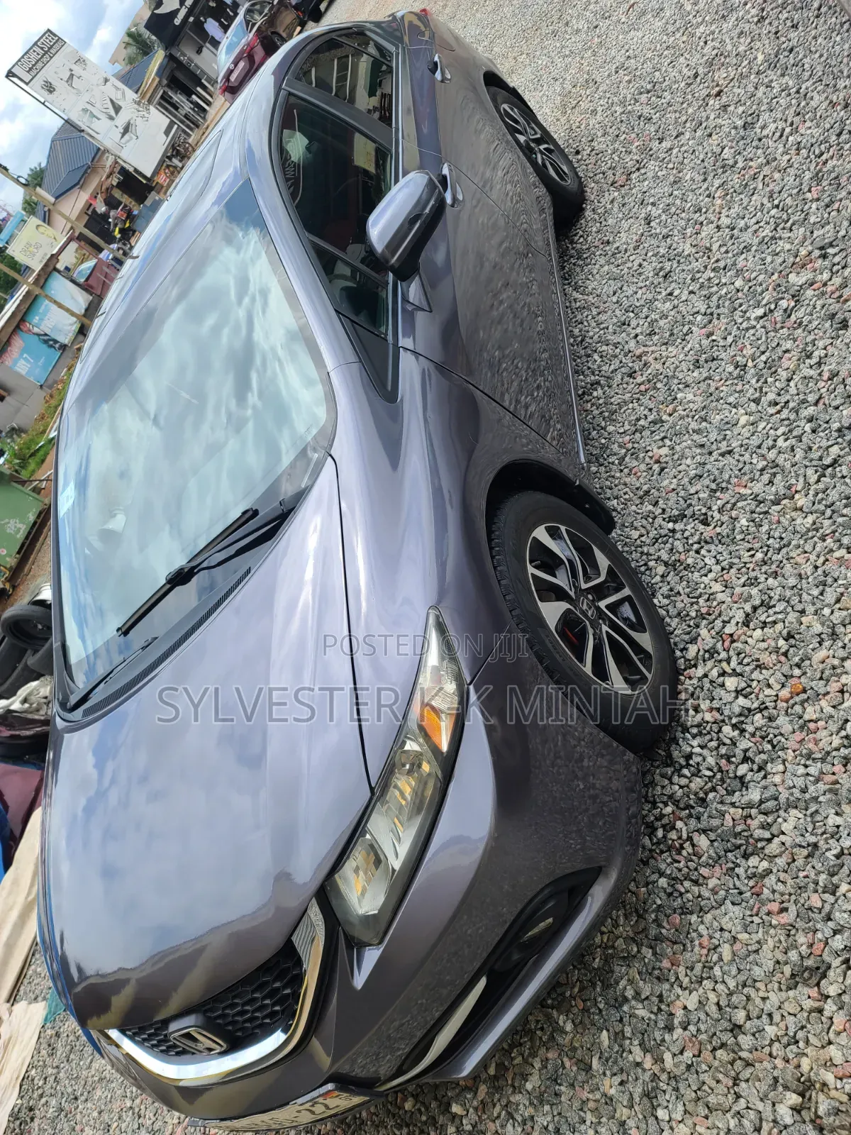 Honda Civic EX 4dr Sedan (1.8L 4cyl CVT) 2014 Gray