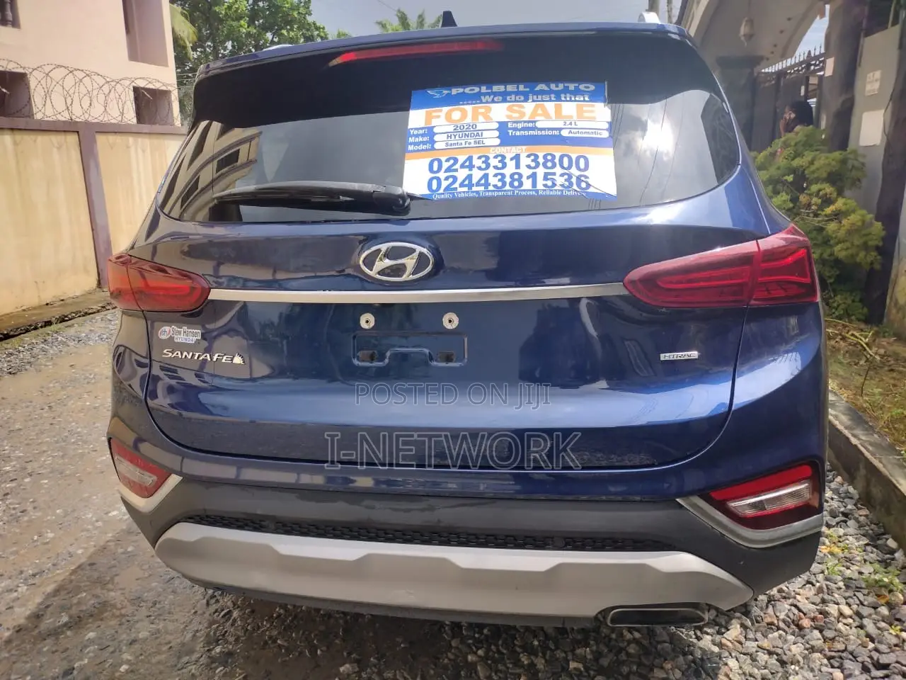 Hyundai Santa Fe 2020 Blue
