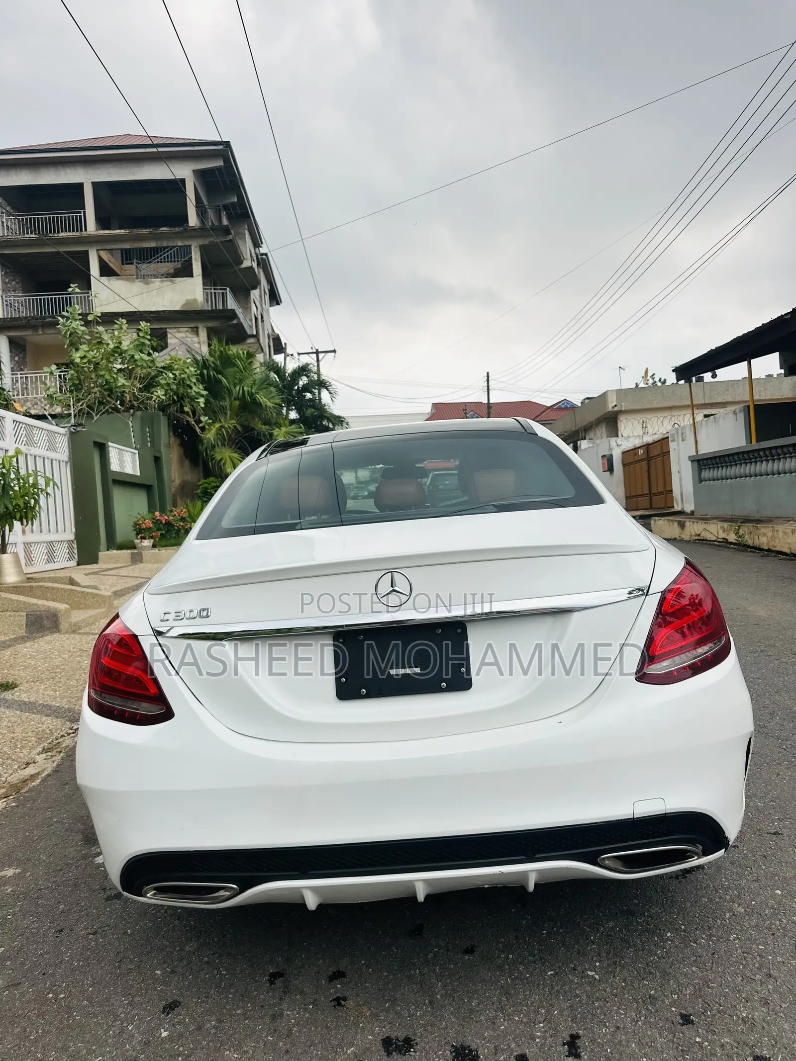 Mercedes-Benz C300 Sport 4Matic Sedan AWD (2.0L 4cyl 7A) 2017 White