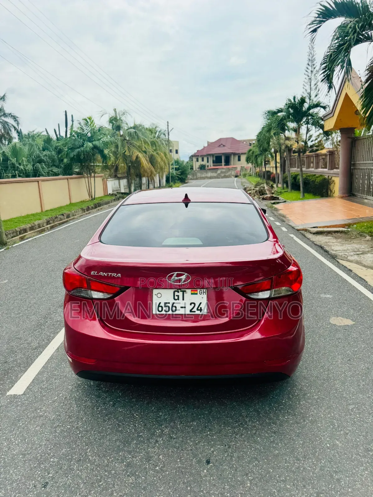Hyundai Elantra SE 4dr Sedan (1.8L 4cyl 6M) 2015 Red