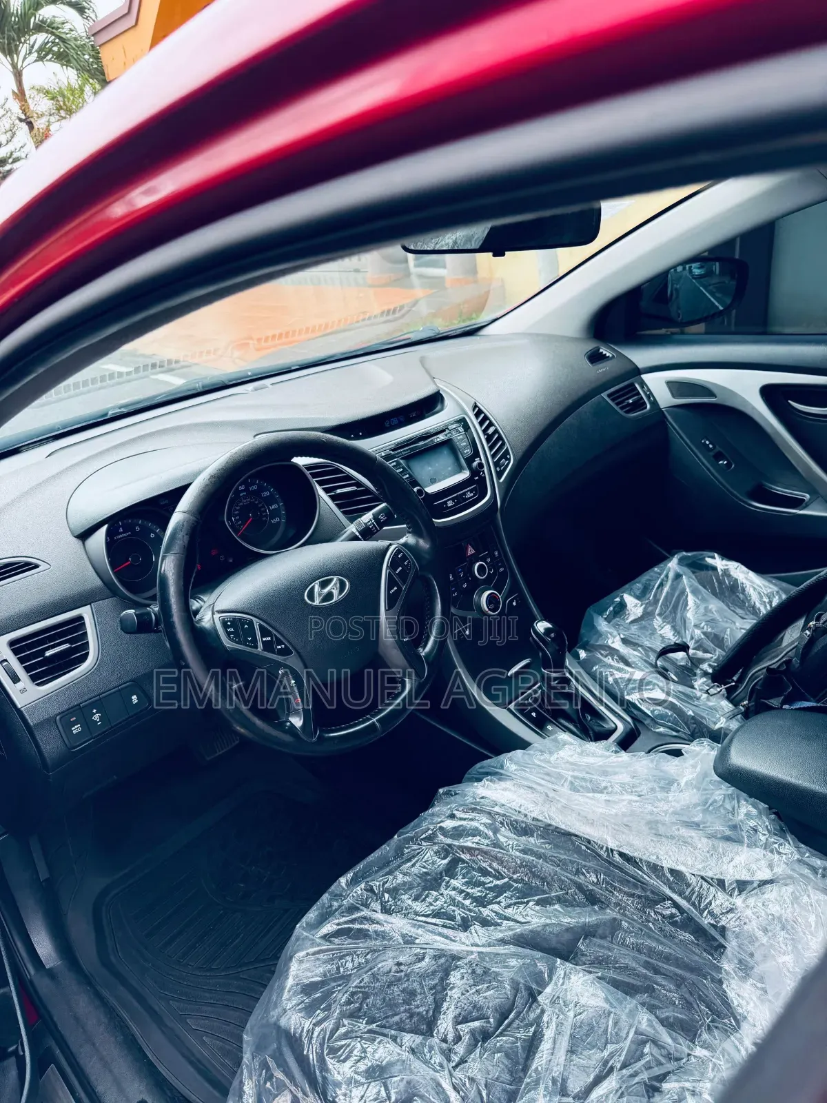 Hyundai Elantra SE 4dr Sedan (1.8L 4cyl 6M) 2015 Red