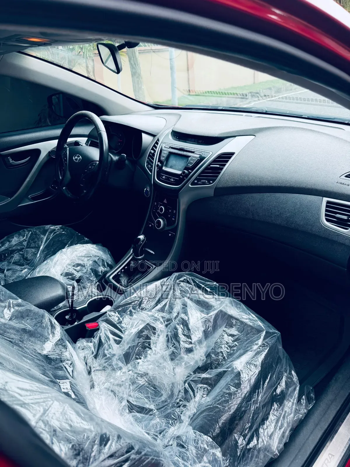 Hyundai Elantra SE 4dr Sedan (1.8L 4cyl 6M) 2015 Red