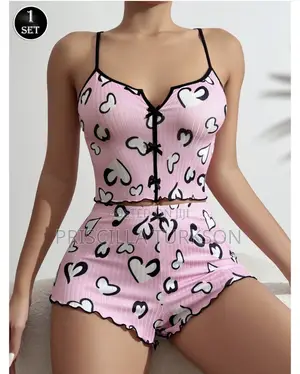 Ladies Two Piece Sleep Wear