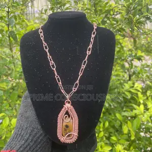 Tiger Eye Gemstone Healing Pendant