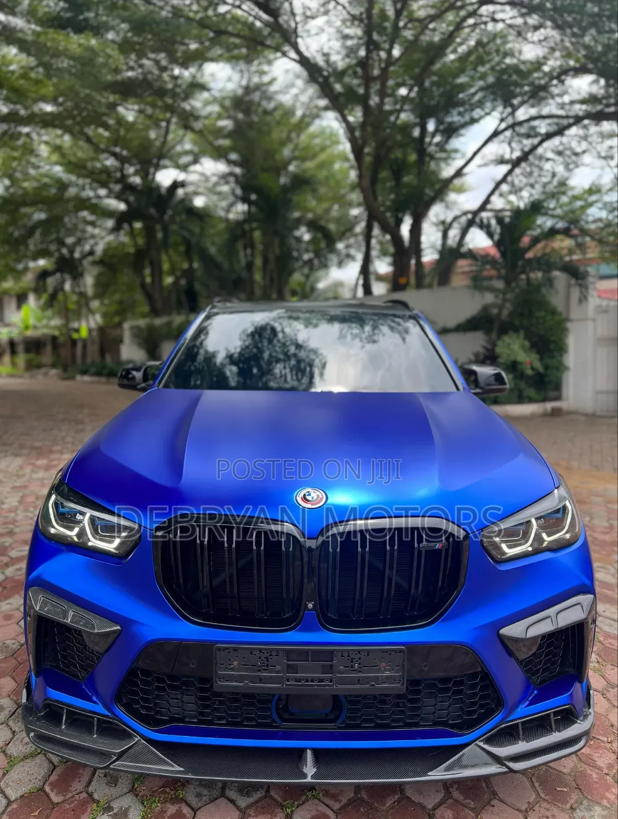 BMW X5 M 2022 Blue