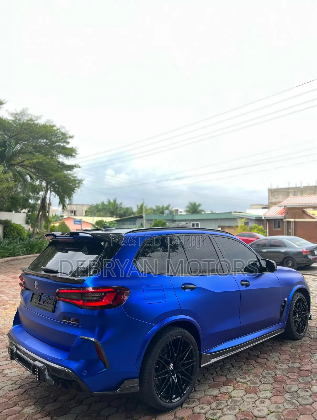 BMW X5 M 2022 Blue