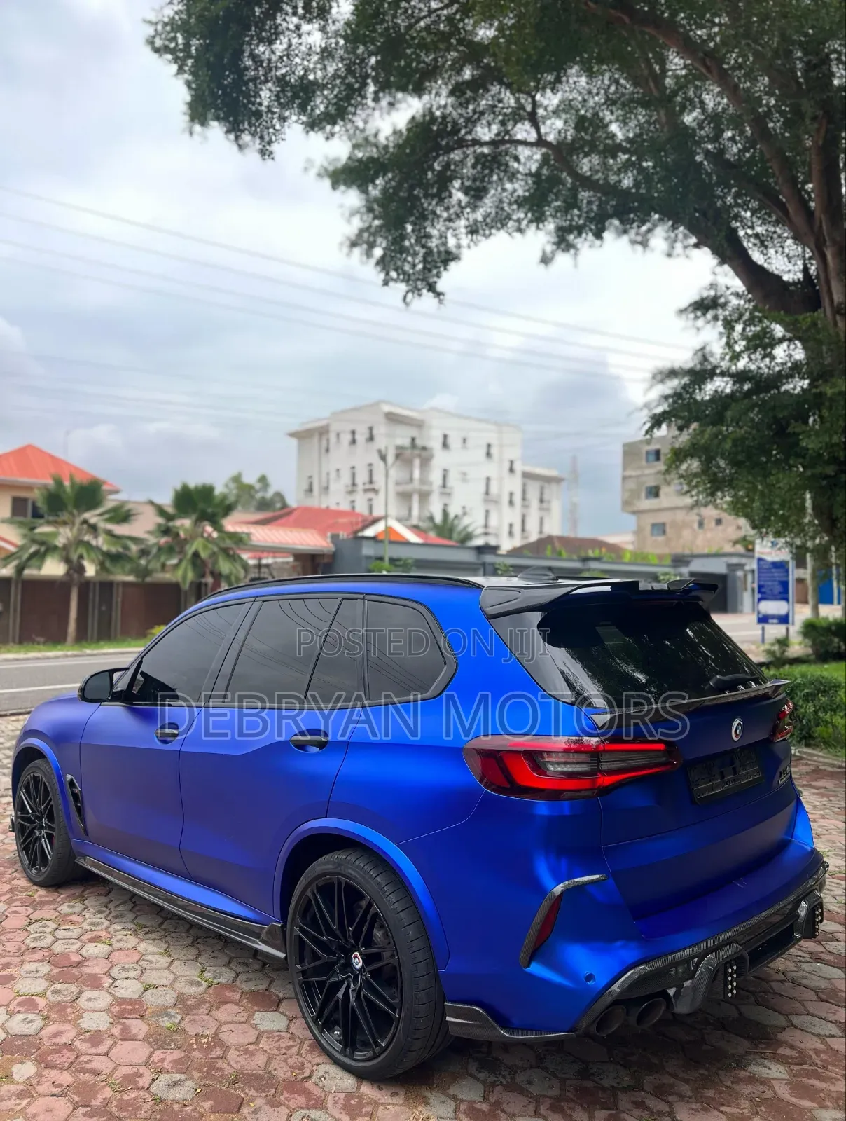 BMW X5 M 2022 Blue