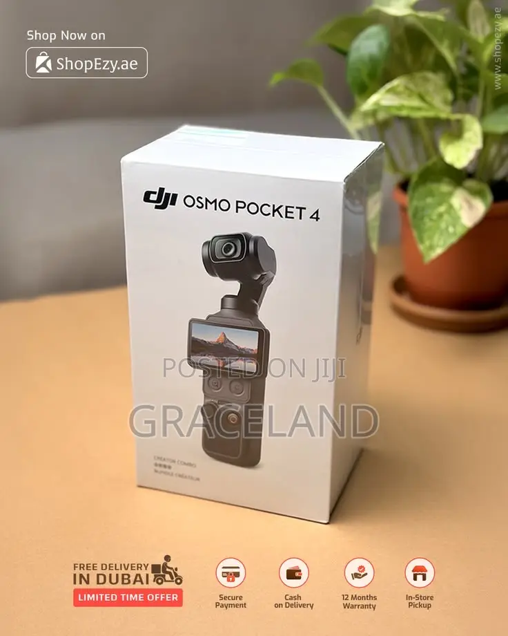 This Is Original Dji Osmo Pocket 4 Creator Combo Camera