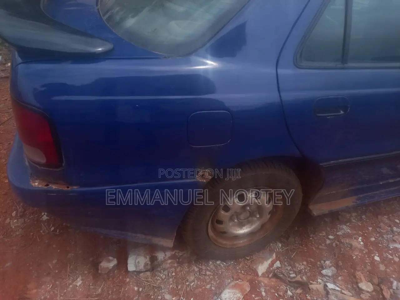 Hyundai Elantra Base 1992 Blue