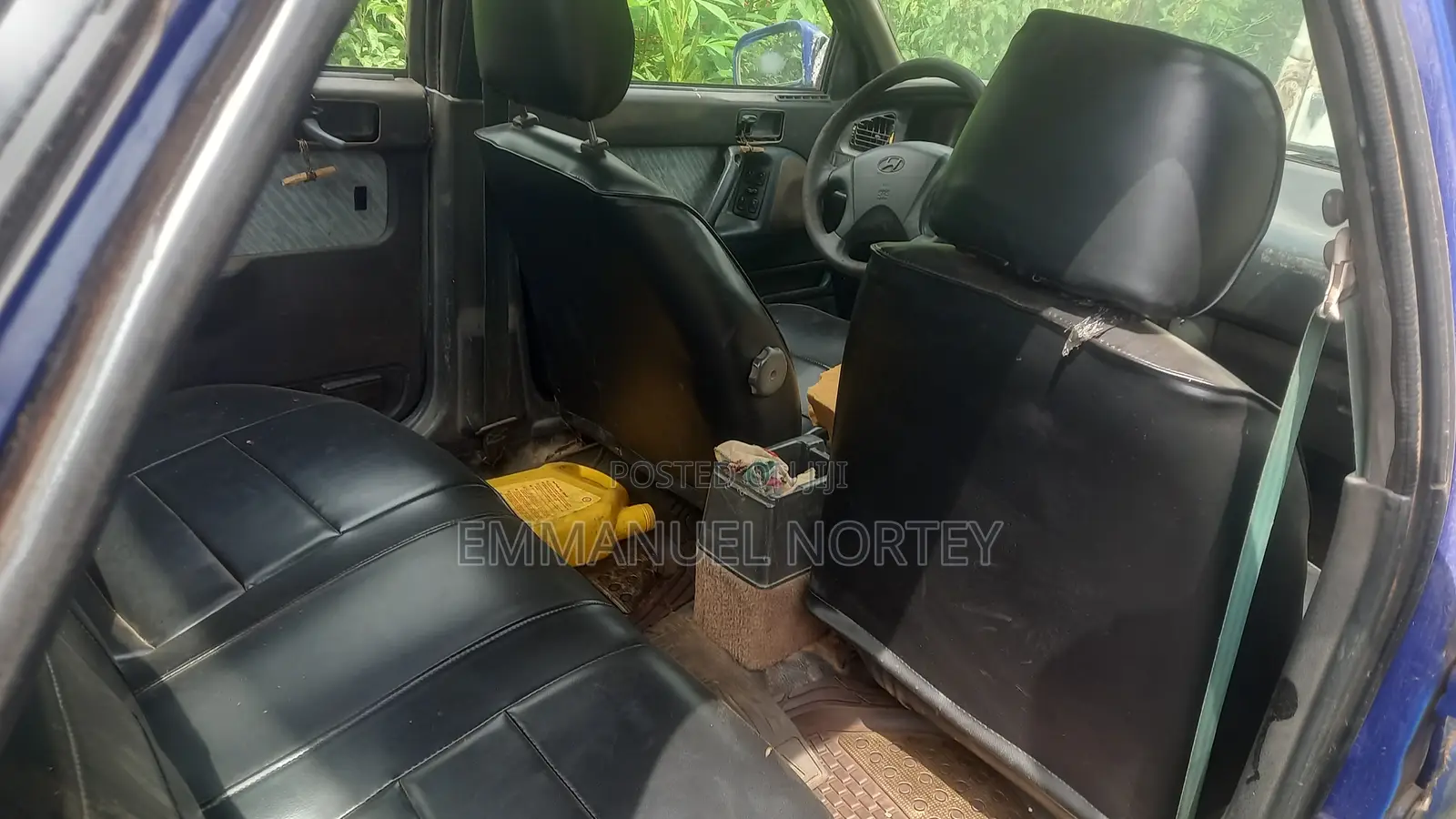 Hyundai Elantra Base 1992 Blue