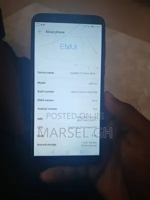 Huawei Y7 Prime 2018 64 GB Black