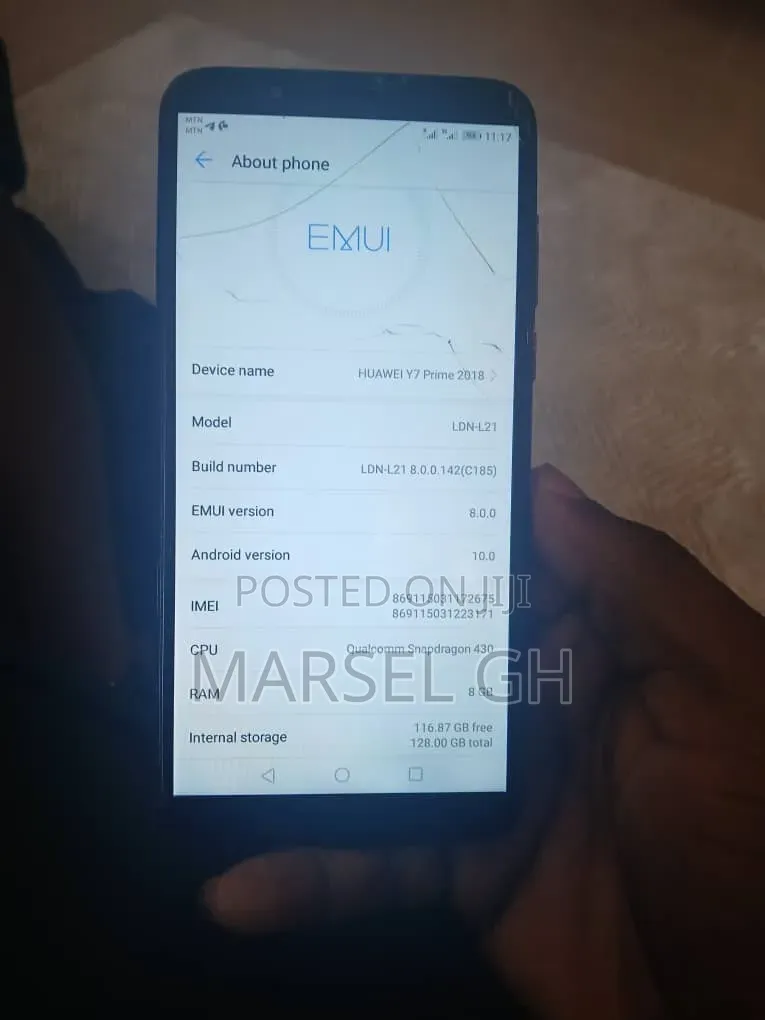 Huawei Y7 Prime 2018 64 GB Black