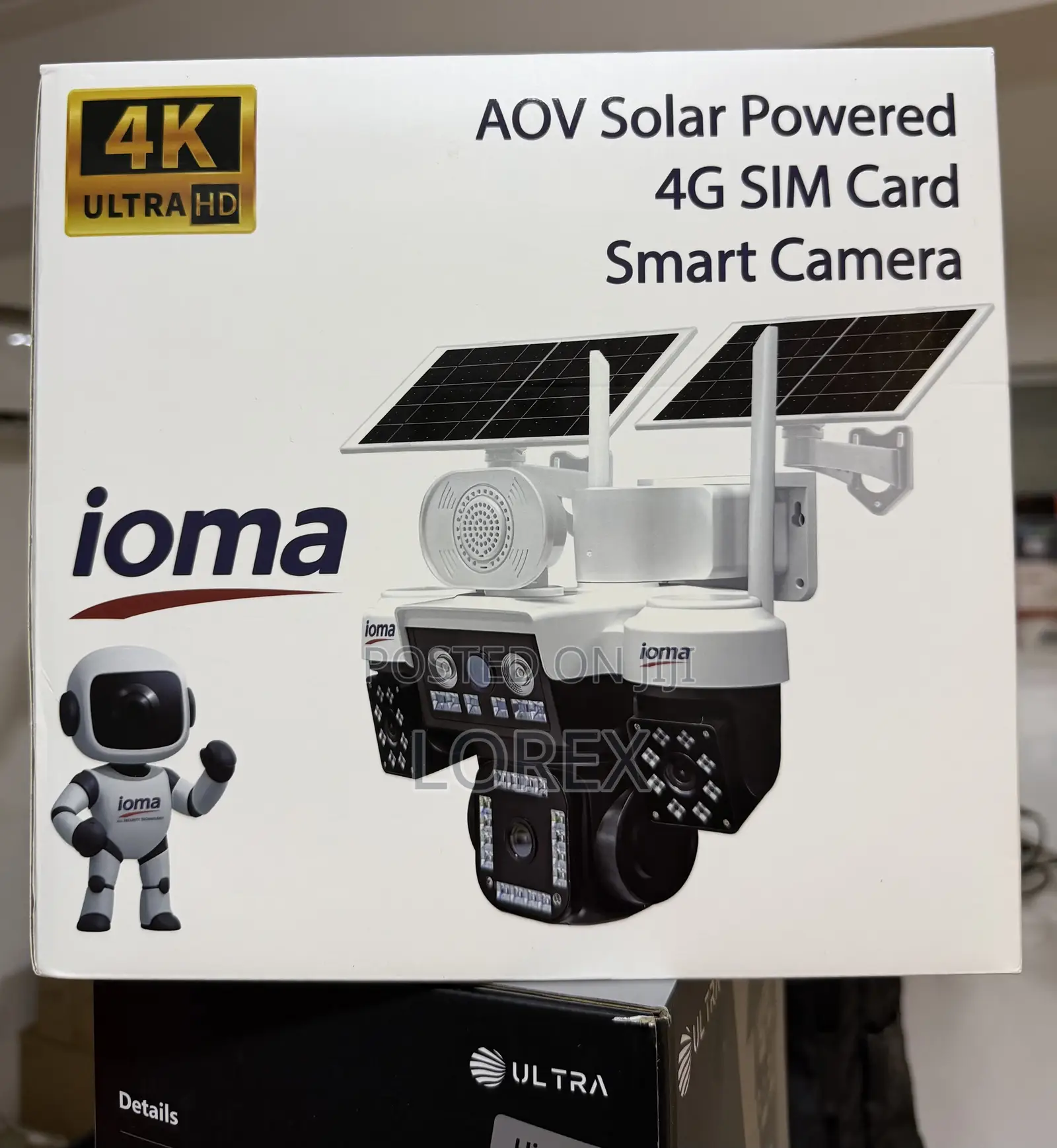 Solar 4g Cameras 4 Lens Hieasy Aov 2way Talk Ioma