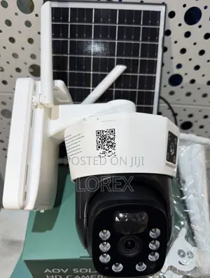Solar Camera 4g 2 Lens Aov Hieasy Auto Tracking 2 Way Talk Full Color