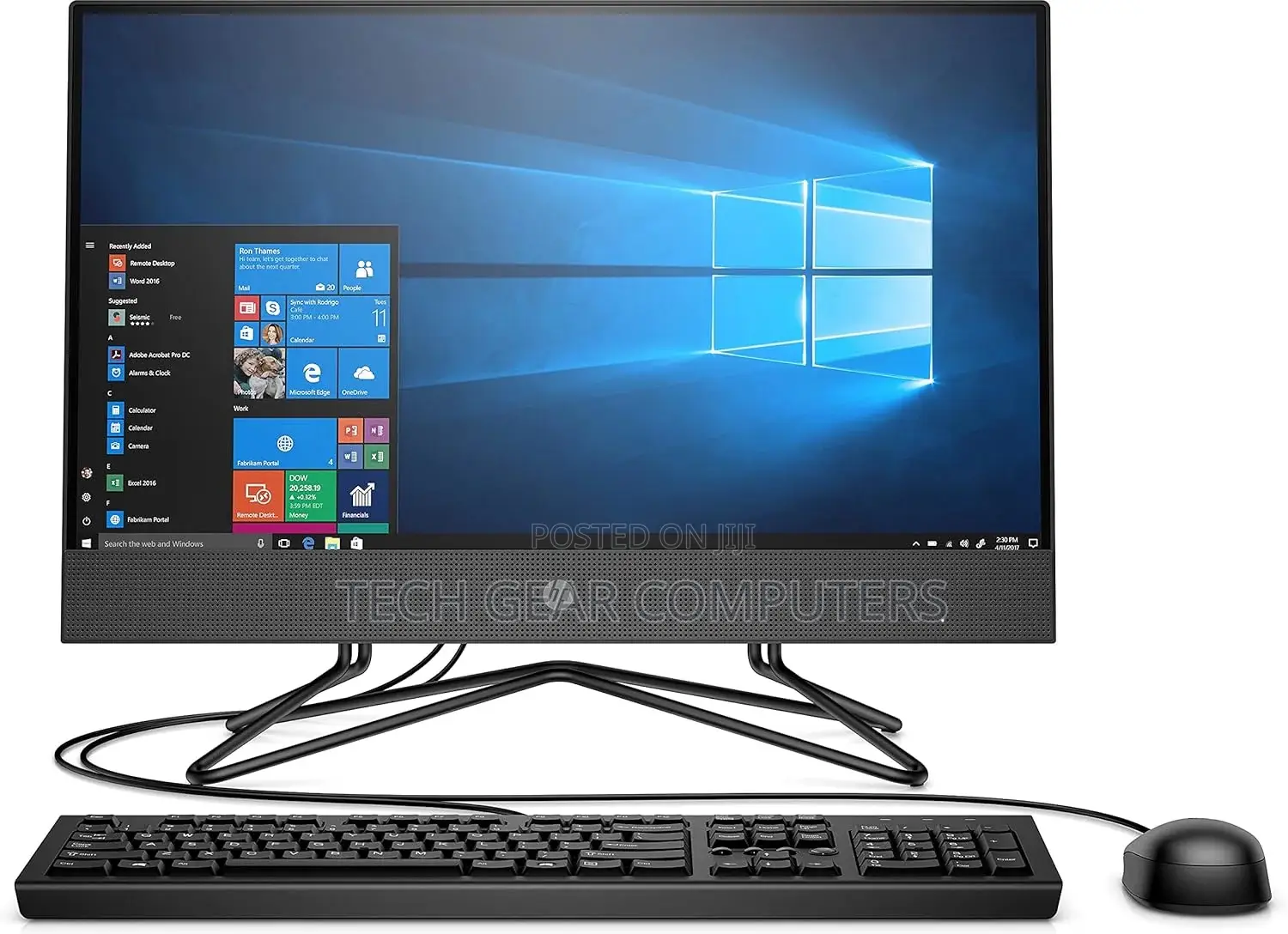 Desktop Computer HP 200 G4 22 All-in-One 8GB Intel Core i3 SSD 256GB