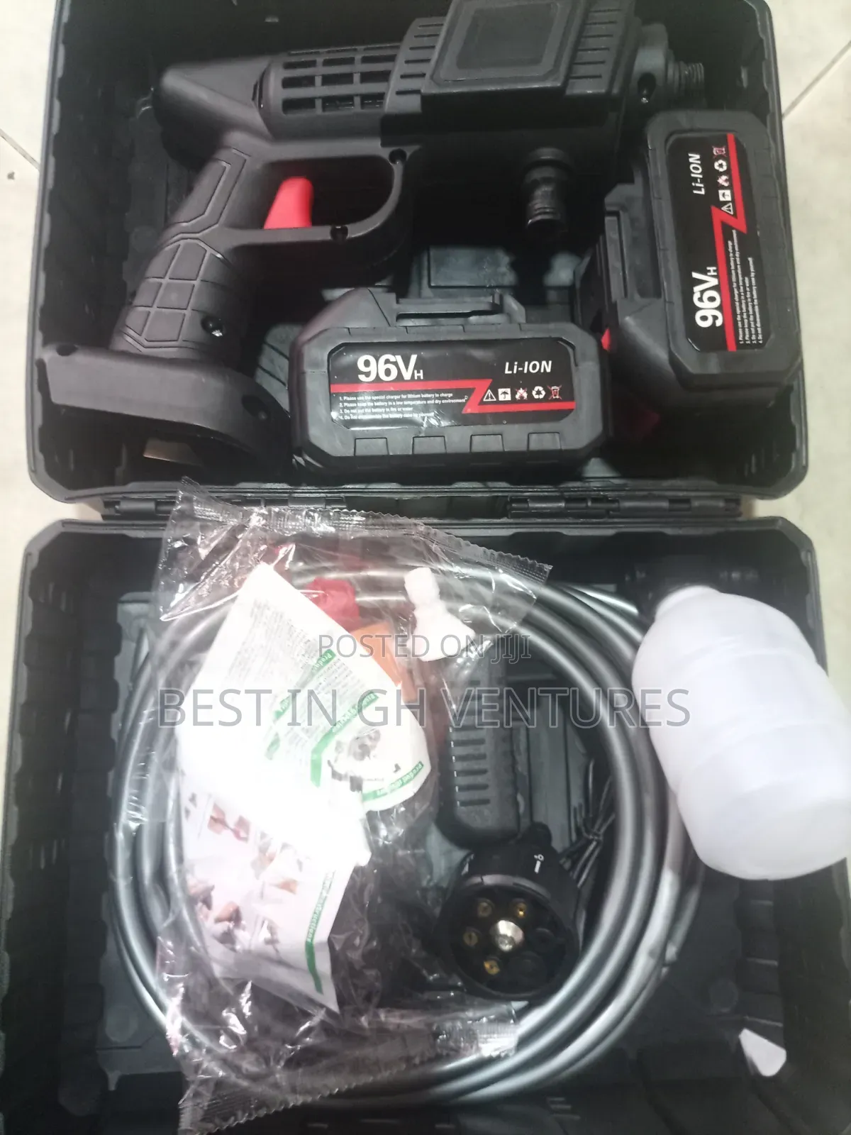 New 96v X 2 Batteries Car Washer