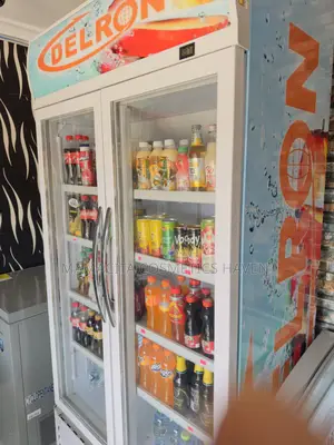 Delron Double Door Display Fridge