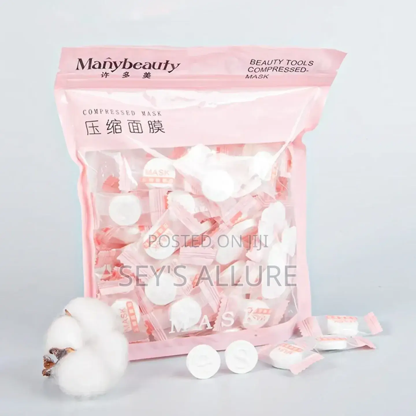Compressed Face Mask Tissue