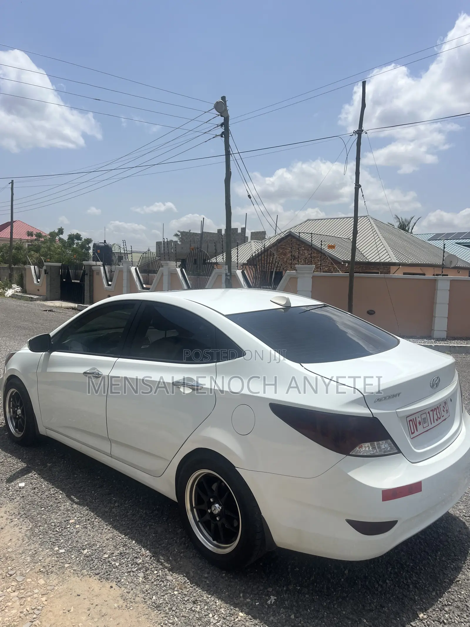 Hyundai Accent GLS 4dr Sedan (1.6L 4cyl 6M) 2015 White