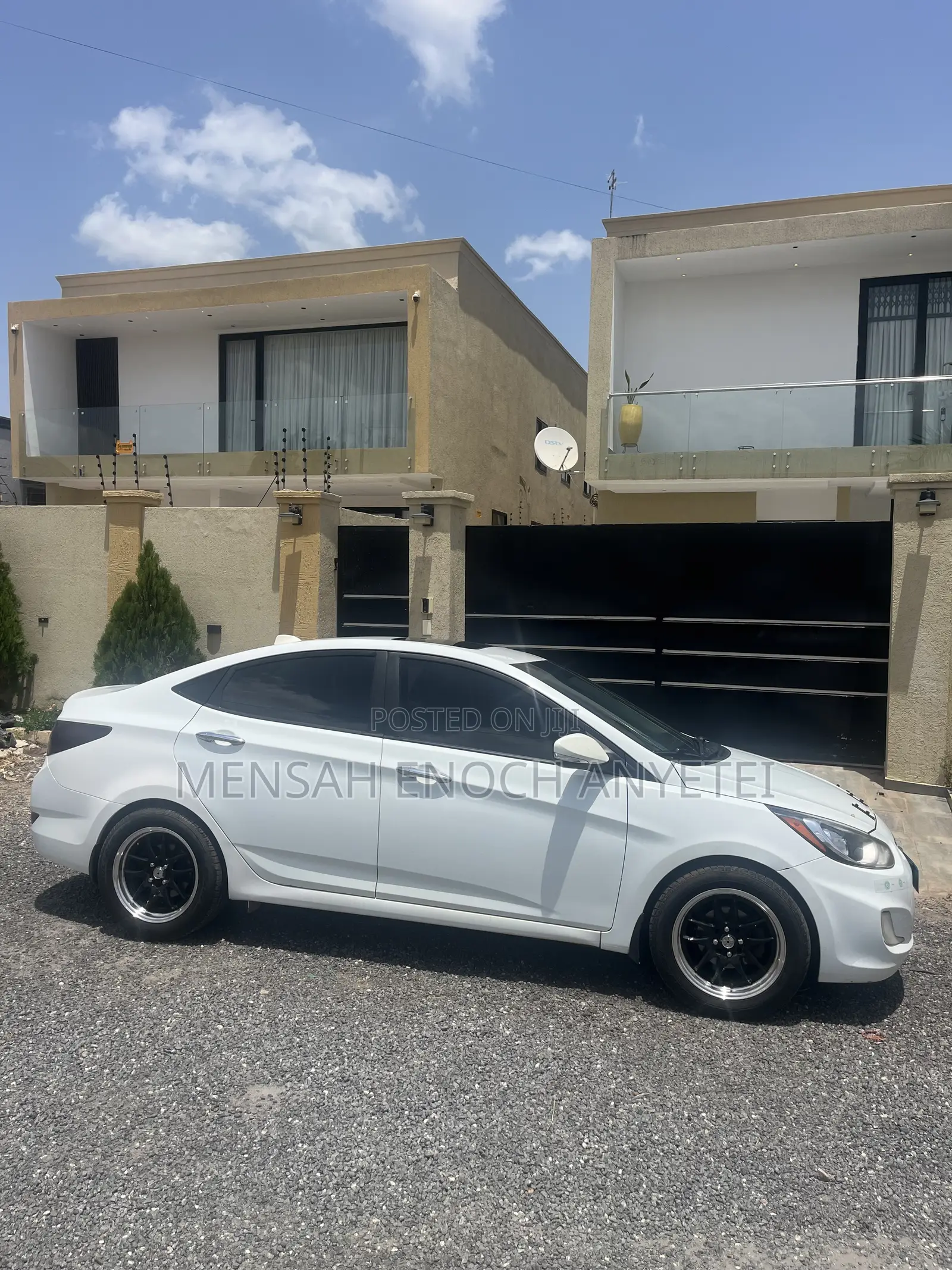 Hyundai Accent GLS 4dr Sedan (1.6L 4cyl 6M) 2015 White