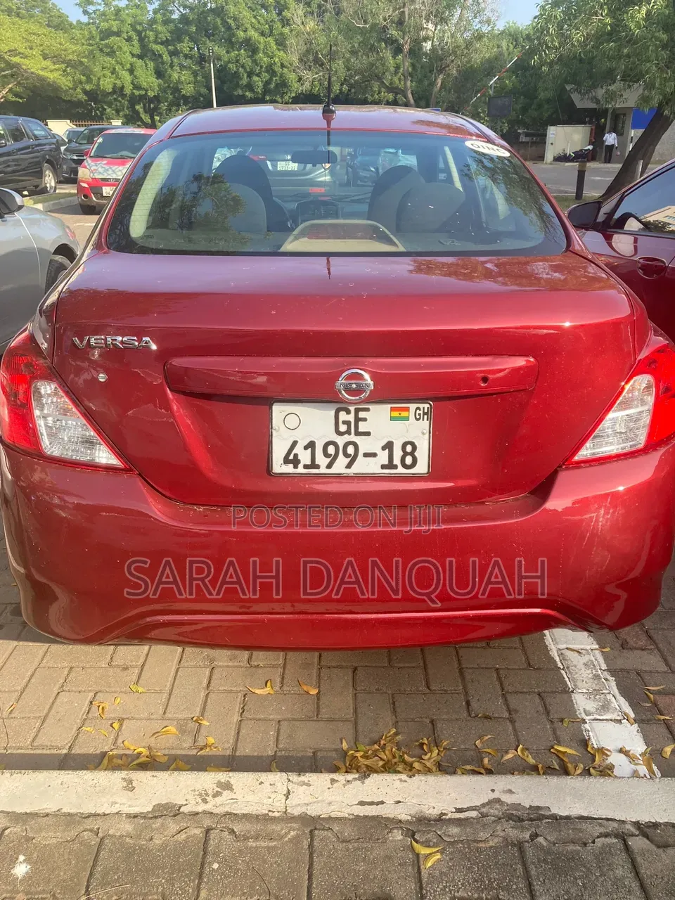 Nissan Versa 1.6 SL 2016 Red